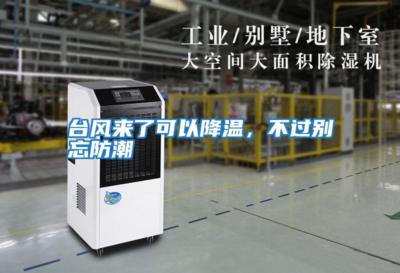 臺(tái)風(fēng)來(lái)了可以降溫,不過(guò)別忘防潮