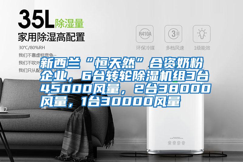 新西蘭“恒天然”合資奶粉企業(yè),6臺(tái)轉(zhuǎn)輪除濕機(jī)組3臺(tái)45000風(fēng)量,2臺(tái)38000風(fēng)量,1臺(tái)30000風(fēng)量