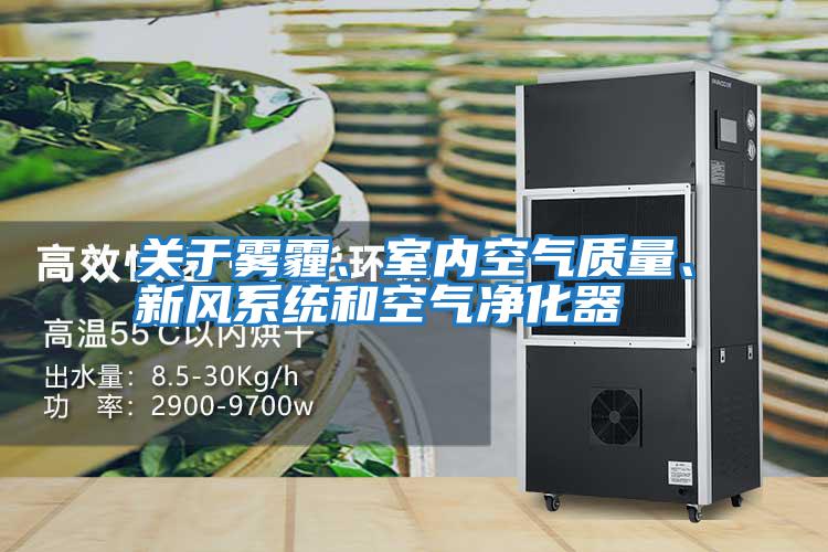 關于霧霾、室內空氣質量、新風系統和空氣凈化器