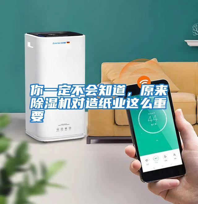 你一定不會(huì)知道,原來(lái)除濕機(jī)對(duì)造紙業(yè)這么重要