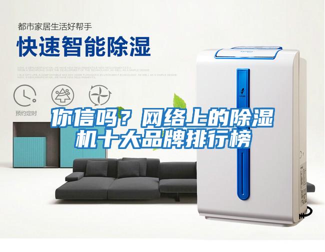 你信嗎?網絡上的除濕機十大品牌排行榜