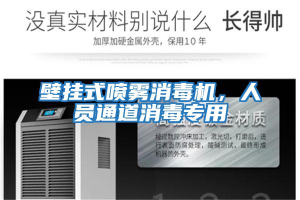 壁掛式噴霧消毒機(jī)，人員通道消毒專用