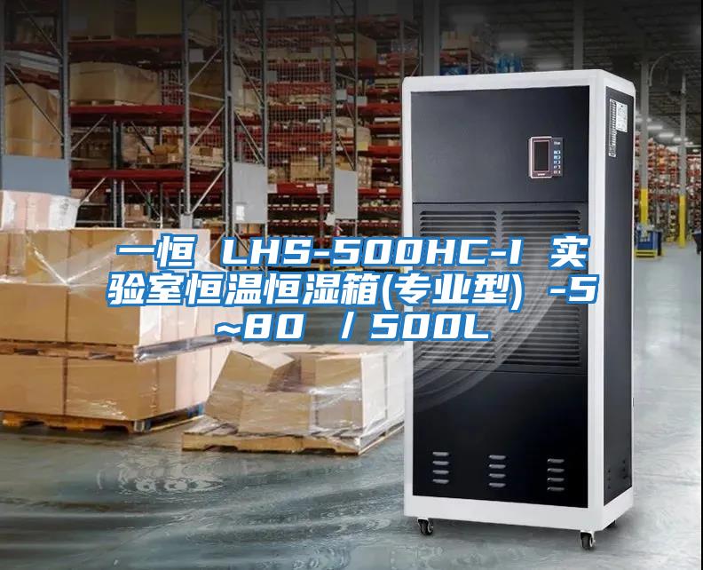 一恒 LHS-500HC-I 實(shí)驗(yàn)室恒溫恒濕箱(專業(yè)型) -5~80℃／500L
