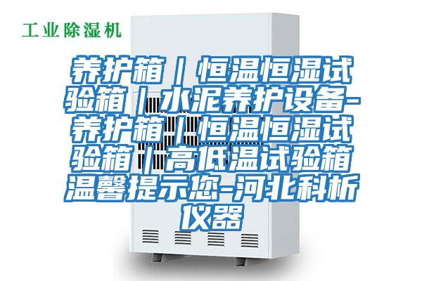 養(yǎng)護箱｜恒溫恒濕試驗箱｜水泥養(yǎng)護設備-養(yǎng)護箱｜恒溫恒濕試驗箱｜高低溫試驗箱溫馨提示您-河北科析儀器