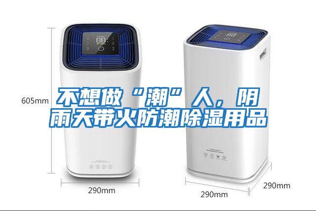 不想做“潮”人,陰雨天帶火防潮除濕用品