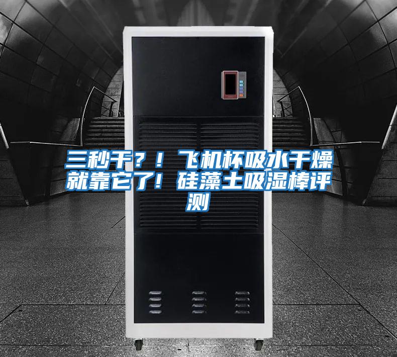 三秒干?! 飛機(jī)杯吸水干燥就靠它了! 硅藻土吸濕棒評(píng)測(cè)