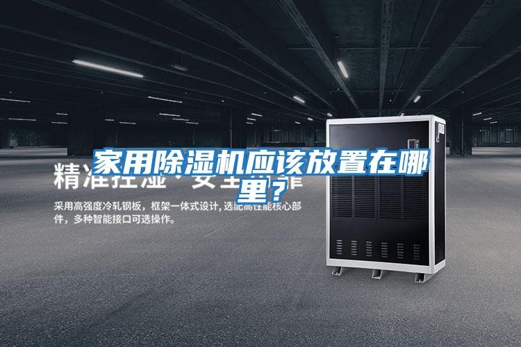 家用除濕機應該放置在哪里?