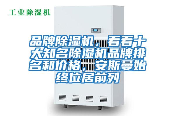 品牌除濕機,看看十大知名除濕機品牌排名和價格,安斯曼始終位居前列