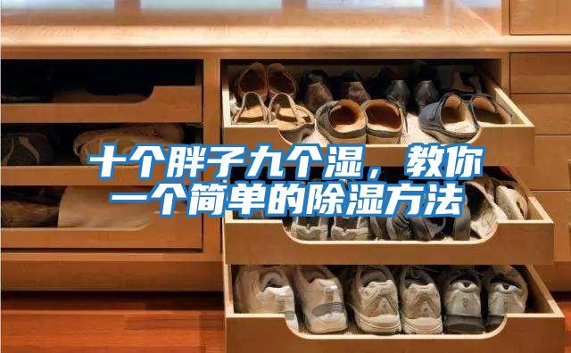 十個胖子九個濕,教你一個簡單的除濕方法