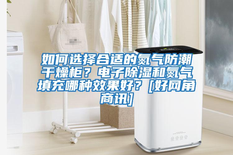 如何選擇合適的氮氣防潮干燥柜？電子除濕和氮氣填充哪種效果好？[好網角商訊]