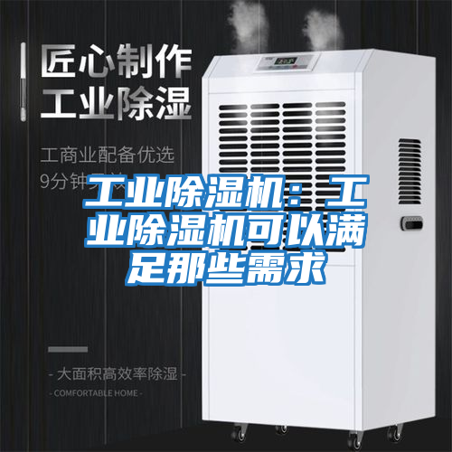 工業除濕機：工業除濕機可以滿足那些需求
