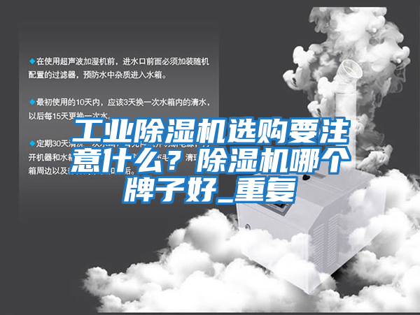 工業除濕機選購要注意什么？除濕機哪個牌子好_重復