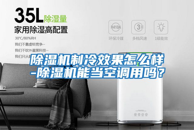 除濕機制冷效果怎么樣-除濕機能當空調用嗎？