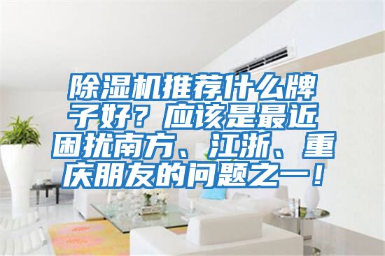 除濕機推薦什么牌子好?應該是最近困擾南方、江浙、重慶朋友的問題之一!