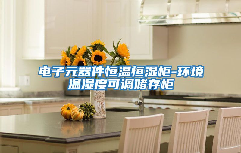 電子元器件恒溫恒濕柜-環境溫濕度可調儲存柜