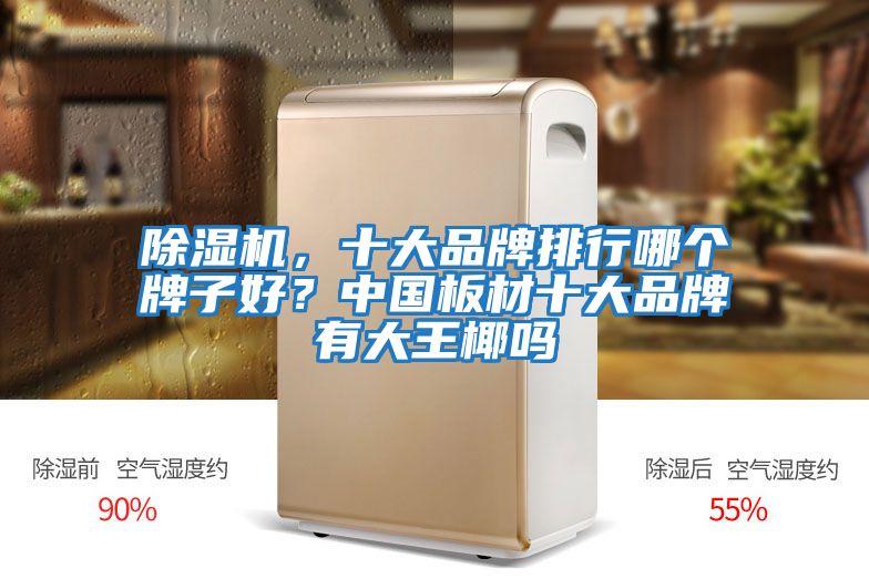 除濕機，十大品牌排行哪個牌子好？中國板材十大品牌有大王椰嗎